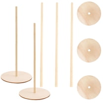 Wooden Donut Holder Stands for Dessert Table Kitchen Decir Decorate Round Baby 5 Pcs