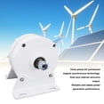 thumbnail image 3 of 24V Permanent Magnet Generator Dual Shaft 3 Phase Synchronous Alternator with Base, Efficient Power Generation for Wind Turbine, 3 of 7