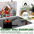 thumbnail image 5 of Christmas Stove Top Cover for Electric Stove 28 "x 20 ", Xmas Cardinal Bird Heat Resistant Glass Top Stove Cover Protector, Glass Cooktop Covers, Kitchen Flat Electric Stove Top Covers, 5 of 7