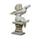 thumbnail image 4 of Estatua de ángel, figura de ángel con alas, adorno de escritorio para interior, escultura de querubín para club, armario, cocina, dormitorio, casa de Con botella, 4 of 8