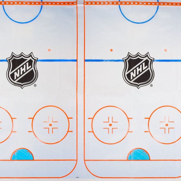 NHL Hockey Plastic Table Cover