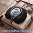 thumbnail image 5 of Sealy Infused-Gel Hooded Memory Foam Travel Pillow, Black, 5 of 8