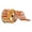 Cream, variant on Vickerman 2.5" x 10 Yards Jute Pumpkin Ribbon
