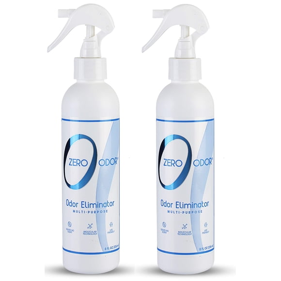 Eliminador de olores Zero Odor Multiusos 236 ml, paquete de 2