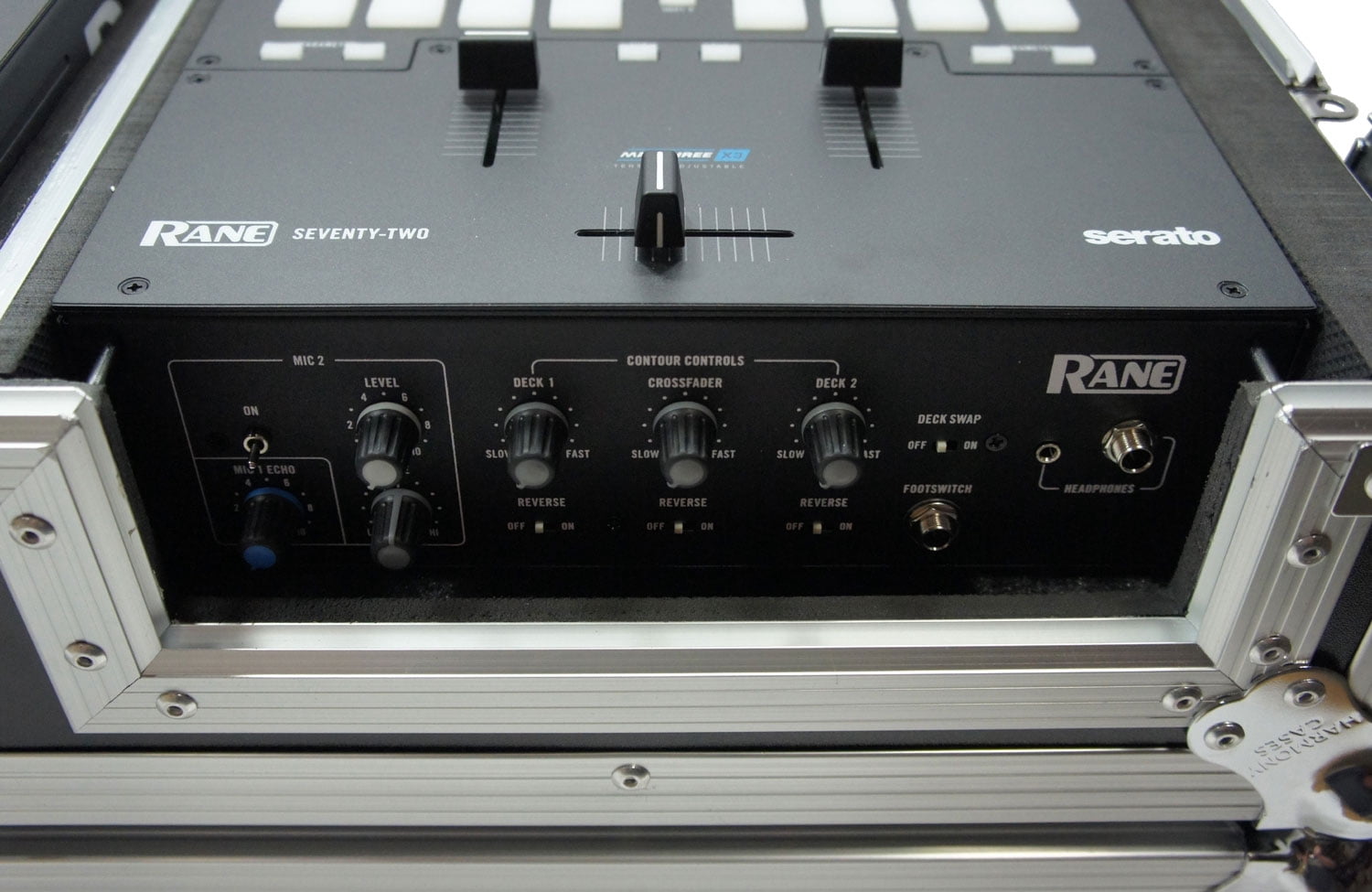 Harmony HCRAEN1272W DJ Battle Coffin for (1) Rane 12 Turntable & Rane 72 Mixer