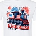 thumbnail image 4 of Inktastic Patriotic 4th of July Train T-Shirt, 4 of 5