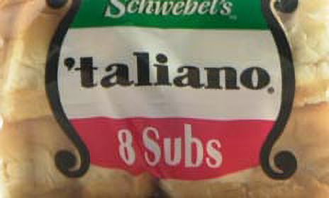 Schwebels 'taliano Subs, 8 count