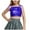 Blue, variant on Diufon Girls Sparkly Tops Sleeveless Bow Tie Glitter Party Tank Crop Tops Performance Dance Vests for Teen