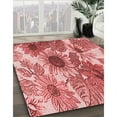 thumbnail image 2 of Ahgly Company Indoor Rectangle Patterned Pastel Pink Area Rugs, 4' x 6', 2 of 6