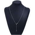 thumbnail image 6 of UDIYO Moon Shape Star Pendant Alloy Luxury Clavicle Chain Necklace for Party, 6 of 7