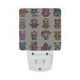 thumbnail image 2 of Characters Pixel Style Night Light 2 Pack LED Nightlight Plug into Wall Dusk to Dawn Sensor Soft White, 2 of 7