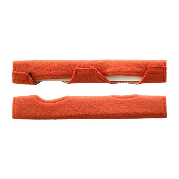 Banda para el sudor para casco, cómoda, lavable, almohadilla absorbente de sudor, resistente y práctica Naranja
