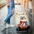 thumbnail image 3 of Freedom Ragdoll on Independence Day 4th of July Travel Luggage Cover Cat Lover Kitten Owner Gifts Idea Suitcase Dust Protective Decor - 01005, 3 of 5