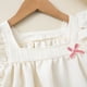 thumbnail image 5 of Vestido de Fiesta de Navidad de las Niñas sin Mangas Cintura Acanalada Falda Francesa Cinchada para Bebé Material Suave Lindo Cómodo, 5 of 7