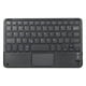 thumbnail image 1 of Teclado inalámbrico Bluetooth 3.0 de 59 teclas con teclado táctil para Android /Windows /iOS Abanopi Teclado Bluetooth/Negro, 1 of 7