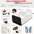 thumbnail image 3 of Angmile PS5 Charging Station Fast USB PS5 Controller Charger Charger Station Dual Charging Dock for Sony Charging Cable & 2 Type C Connectors, 3 of 6