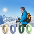 thumbnail image 6 of Comfortable Silicone Rings For Men And Women Lightweight and Sweatproof Beachwear Rings Practical Camping Accessories, 6 of 9