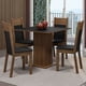 thumbnail image 2 of Juego de Comedor con Mesa y 4 Sillas Madesa Claire Marrón/Negro, 2 of 9
