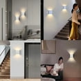 thumbnail image 6 of Cube Led Wall Lights Modern Up Down Sconce Lighting Fixture White Lamp Indoor, 6 of 6