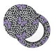 thumbnail image 2 of Disketp Purple Butterflies Funda Redonda para Taburete, Funda de Cojín para Silla de Bar Suave y Elástica-13 inch, 2 of 7