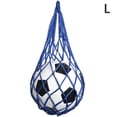 thumbnail image 2 of Racing Butterfly Football Net Bag Nylon Bold Storage Bag Single Ball Carry Portable Equipment, 2 of 9