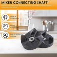 thumbnail image 4 of 4Pcs Spare Replacement Parts Blade Gear Blender Juicer Parts for Magic 250W, 4 of 5