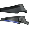 thumbnail image 3 of Front Windshield Guard Wiper Side Cowl Trim Cover Deflector Panel for Maserati for Quattroporte Ghibli 2014-2021(1 Pair L and R), 3 of 3
