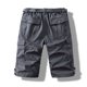 thumbnail image 3 of WILLBEST Pantalones Cortos de Pana para Hombre, de Pierna Ancha, Finos, de Verano, Estilo Retro Japonés, para Trabajo, 3 of 3