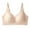 c01Yellow, variant on LNWUY V Neck Wireless Bras for Women No Underwire Lightly Lift Womens Bras Soft Comfort Seamless Bralettes Brown M