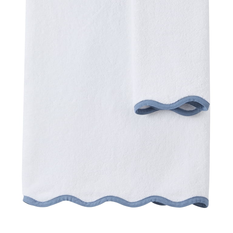 My Texas House Whitney Cotton Hand and Bath Towel Set, Blue