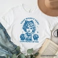 thumbnail image 6 of That Wasn&rsquo;t Very Cash Money of You T-Shirt, Vintage Cute Girl White and Natural Tee for Sarcastic Women, 6 of 6