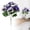 Multicolor, variant on HONGLIN Fake Flowers Bouquet, Artificial Pansy Flowers with Flexible Stems, Lifelike Faux Flowers for Indoor Table Arrangement and Party Decoration, White