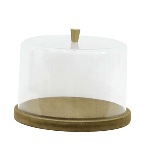 Soporte de madera para tartas, bandeja multiusos para tartas, ideal para eventos festivos, cumpleaños Café L