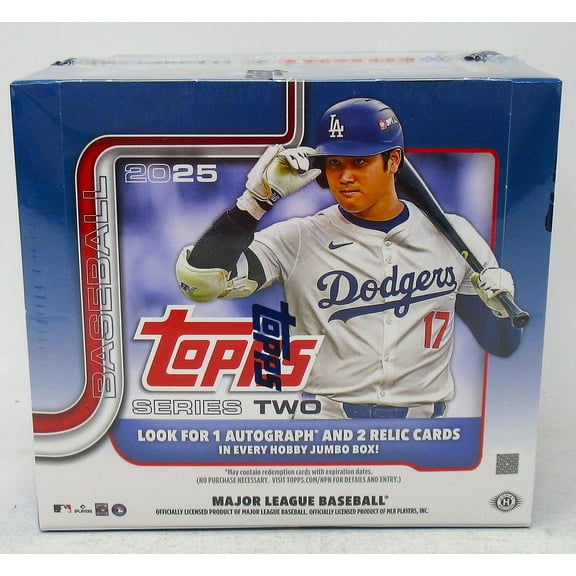 2025 Topps Baseball Series 2 Jumbo Box (Hobby) (10/40)