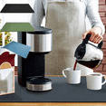 thumbnail image 4 of Coffee Mat 16"x20", Absorbent Coffee Bar Mats for Countertop Hide Stain Rubber Backed Kitchen Coffee Bar Accessories Dish Drying Mat Fit Under Coffee Machine, 4 of 6