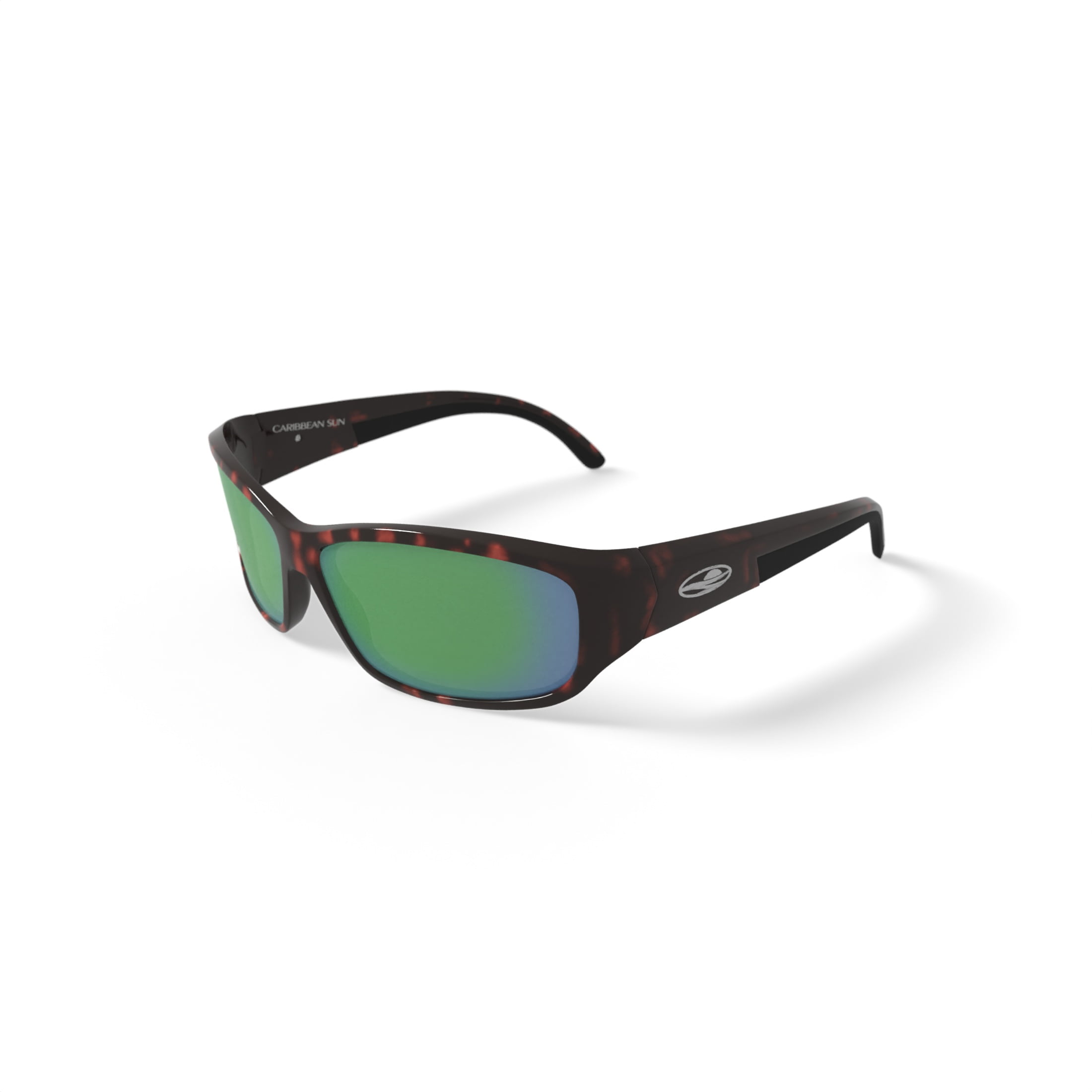 Caribbean Sun Rx'able Unisex Polarized Sport Sunglasses, Saba, Tortiose, 59-15-135