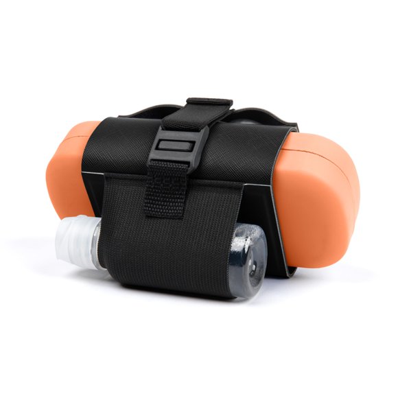 Estuche portátil para lentes de contacto Oplee con espejo, negro