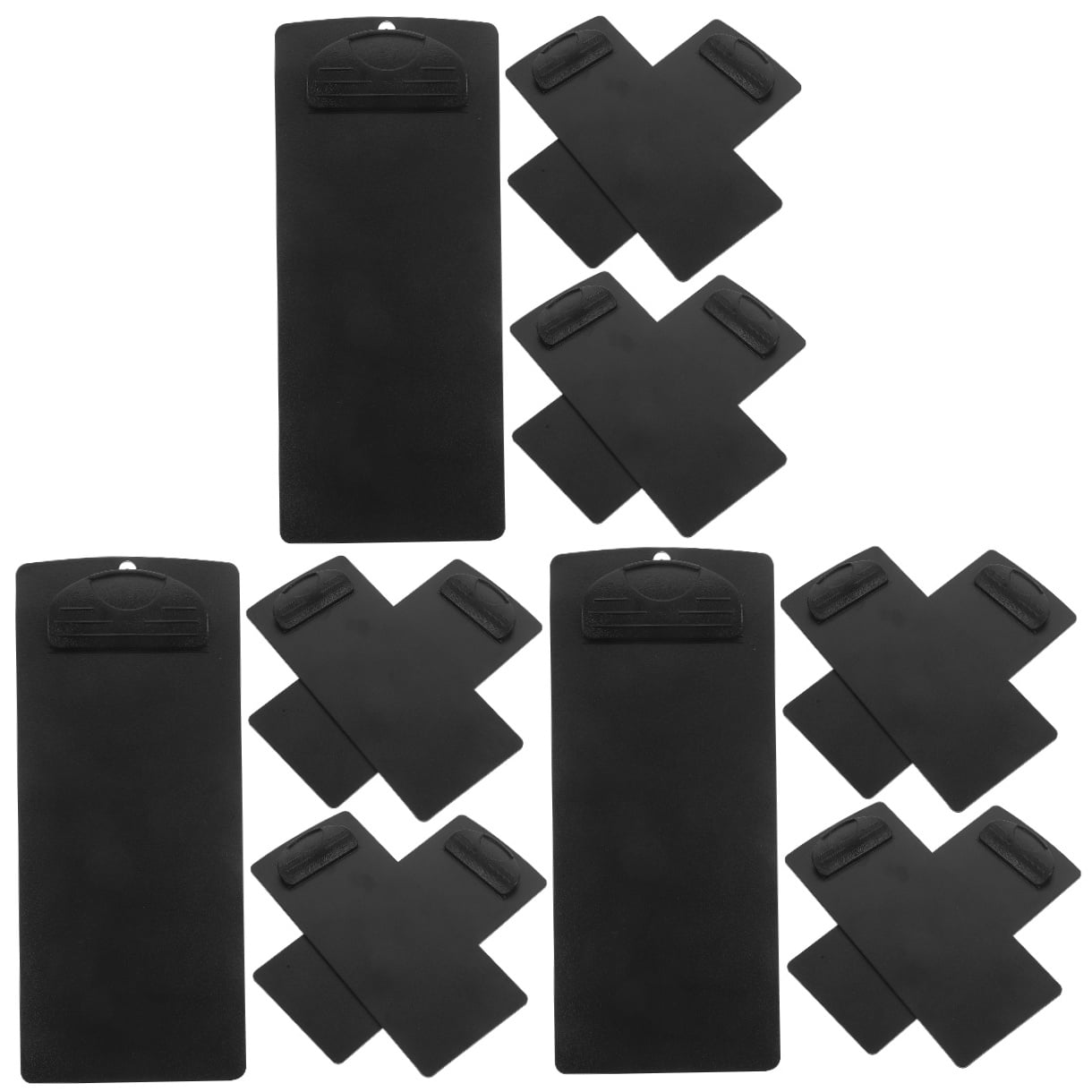 HOMEMAXS 15-Pack Mini Clipboards Small Portable Clip Board for Menus, Bills, Notes, and Paper Storage