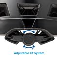 thumbnail image 4 of Concord Adult Bike Helmet, Black, Adjustable, Ages 14+, 4 of 6