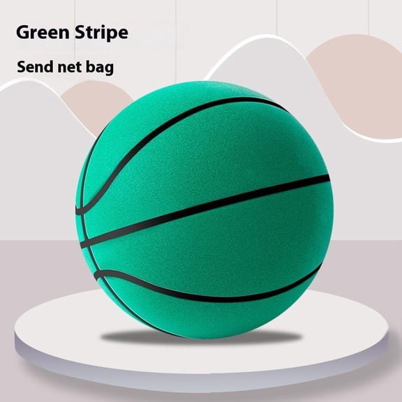 HUA 18CM Foam Silent Basketball Indoor Training Ball Uncoated Low Noise Basketball Training For Kids Various Indoor Activities