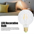 thumbnail image 3 of Ampoule décorative LED 220 V E27 4 W G95, ampoule en verre à filament haute luminosité, ampoule vintage pour salon et chambre à coucher, 3 of 4