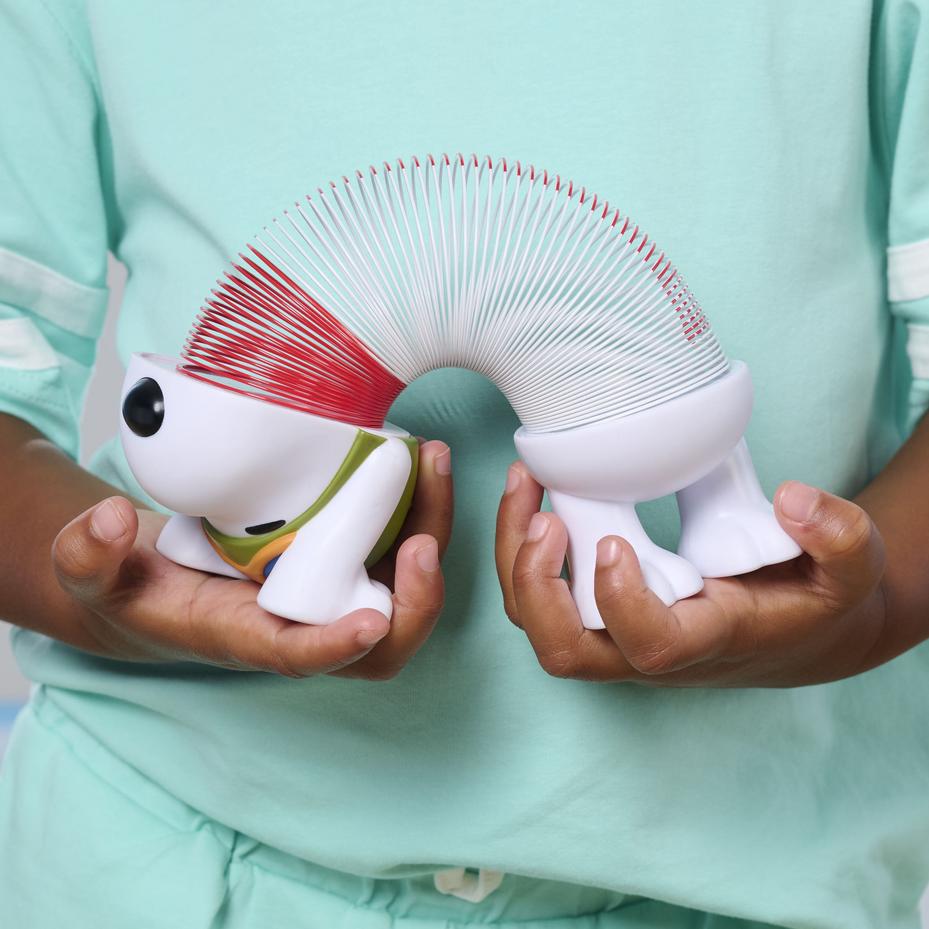Peanuts Slinky Flips Snoopy, Flipping Like a Slinky, Standing 6 Inches Tall, Toys for Kids Ages 5 and up