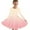 A-Pink, variant on 4-14Y Girls Long Sleeve Skater Twirl Dress Gradient Color Stretchy A Line School Recital Dress Flowy Round Neck Fall Dress Red