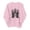 Pink, variant on LUVDA Women's Witch Coven Print Sweatshirt Mystical Halloween Long Sleeve Crewneck Top