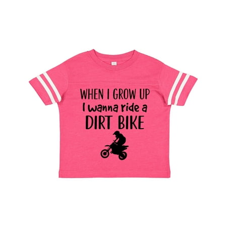 

Inktastic Motocross Dirt Biking Future Dirt Biker Gift Toddler Boy or Toddler Girl T-Shirt