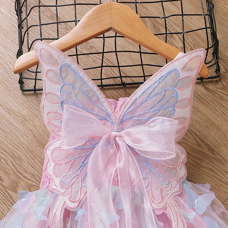 belted drop waist dress Light Blue Fairy Tale Tulle Gown main image 1