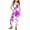 Watercolor Purple#02, variant on GERsome Girls' Casual Sleeveless Jumpsuits Spaghetti Strap Loose Romper Long Pants with Pockets 5-14 Years（Size 5-6 Years/Watercolor Purple#02)