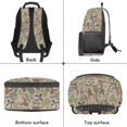 thumbnail image 6 of Pzuqiu Green Camo Deer Bow Kids Backpack for Boys Girls Ages 6-14 Adjustable Straps Large Capacity 17 Inch Elementary School Backpacks for Kindergarten Middle School Back to School, 6 of 7