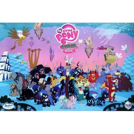 - My Little Pony Hasbro Studios Chaos is Magic Poster
