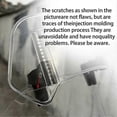 thumbnail image 4 of Transparent Universal Motorcy Windshield Extension Adjustable Spoiler For Bmw Kawasaki Yamaha Honda Suzuki 300x195x155mm, 4 of 5
